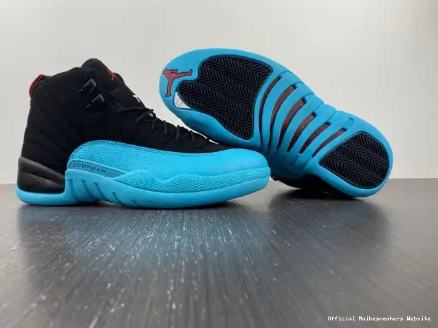 Official Maikesneakers Gamma 130690-027 12 Retro Jordan Blue 0409